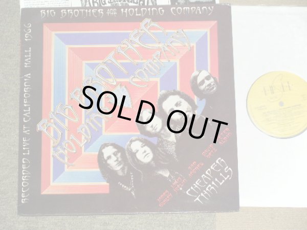 画像1: BIG BROTHER & THE HOLDING COMPANY ( JANIS JOPLIN ) - CHEAPER THRILLS ( RECORDED LIVE AT CALIFORNIA HALL, SAN FRANCISCO - July 28,1966 ) / 1983 UK ENGLAND ORIGINAL Used LP  