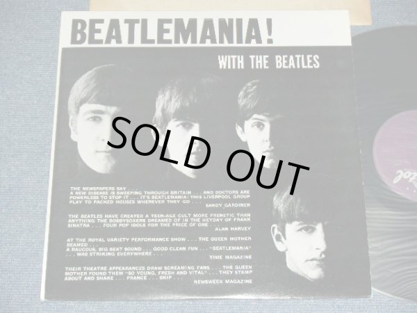 画像1: THE BEATLES - BEATLEMANIA! WITH THE BEATLES ( CANADA Only JACKET : Ex+++/MINT- : Purple Label  )  / 1980s CANADA Reissue "PURPLE Label" Used LP  