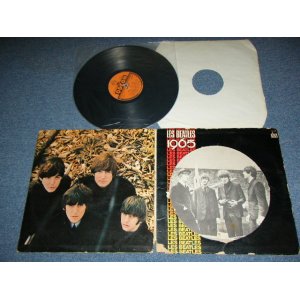 画像: THE BEATLES - 1965 ( FOR SALE ) (VG++/VG+++ ) /1964 FRANCE ORIGINAL "ORANGE LABEL" Used LP with INSTERTS & IRON PRINT     