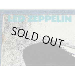 画像: LED ZEPPELIN - LED ZEPPELIN I ( 1st Press TURQUOISE Sleeve )( Matrix Number A) 588171 A//1 : B) 588171 B//1 Uncorrected NUMBER) (Ex/Ex++)  / 1969 UK ENGLAND ORIGINAL 1st Press "RED & PLUM Label" Used L