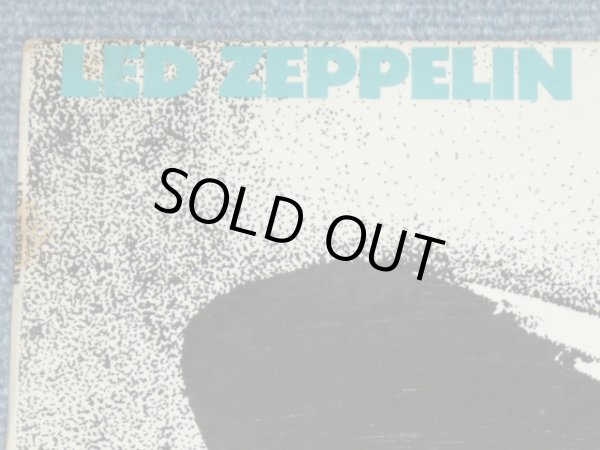 画像1: LED ZEPPELIN - LED ZEPPELIN I ( 1st Press TURQUOISE Sleeve )( Matrix Number A) 588171 A//1 : B) 588171 B//1 Uncorrected NUMBER) (Ex/Ex++)  / 1969 UK ENGLAND ORIGINAL 1st Press "RED & PLUM Label" Used L
