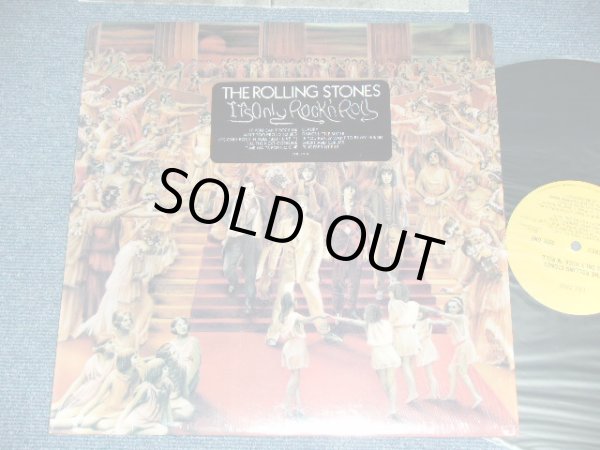 画像1:  THE ROLLING STONES - IT'S ONLY ROCK N' ROLL (With HYPE/TITLE Sticker on Front Cover  MINT-/MINT- ) / 1974 US AMERICA ORIGINAL 1st Issued Used LP 