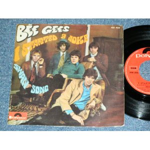 画像: BEE GEES - I STARTED A JOKE  / 1968 FRANCE FRENCH  ORIGINAL Used 7"Single with PICTURE SLEEVE 