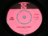 画像: THE KINKS -  DEAD END STREET   ( Ex/Ex )  / 1966 UK ENGLAND ORIGINAL  Used 7" Single 