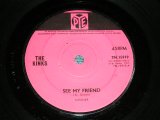 画像: THE KINKS - SEE MY FRIEND ( Ex/Ex )  / 1965 UK ENGLAND ORIGINAL  Used 7" Single 