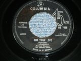 画像: THE YARDBIRDS - FOR YOUR LOVE  ( Ex+/Ex+ : NOT ORIGINAL CEMTER ) / 1965  UK ENGLAND ORIGINAL Used 7"SINGLE