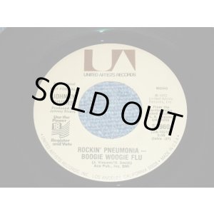画像: JOHNNY RIVERS - ROCKIN' PNEUMONIA-BOOGIE WOOGIE FLU  ( - / MINT-,MINT- : PROMO MONO Mix  )  / 1972  US AMERICA  ORIGINAL "PROMO Only MONO Mix" Used 7" Single   
