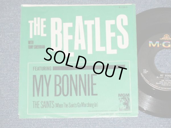 画像1: THE BEATLES - MY BONNIE ( "NO REFENCE TO LP ON Label" Relaese Version : Ex+++/Ex++ ) / 1964 US ORIGINAL  Label Used 7" inch Single  With PICTURE SLEEVE