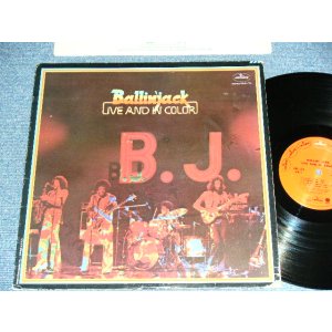 画像: BALLIN' JACK- LIVE AND IN COLOR  / 1974 US AMERICA  ORIGINAL Used LP