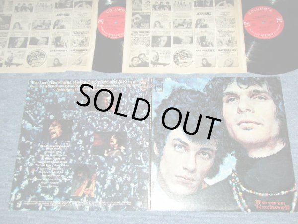 画像1: MIKE BLOOMFIELD + AL KOOPER  - THE LIVE ADVENTURES OF  (Matrix # A:1C/B:1C/C:1E/D:1D : Ex++/Ex+++) / 1969 US AMERICA "360 Sound Label" Used 2-LP 