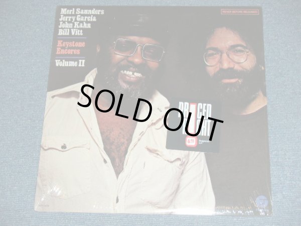 画像1: JERRY GARCIA of GRATEFUL DEAD + MERL SAUNDERS+JOHN KHAN+BILL VITT - KEYSTONE ENCORES Volume II  (SEALED)  /1988 US AMERICA REISSUE "BRAND NEW SEALED" LP 