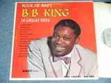 画像:  B.B. KING - ROCK ME BABY: 14 GREAT HITS / 1960's?? US AMERICA ORIGINAL Used LP  