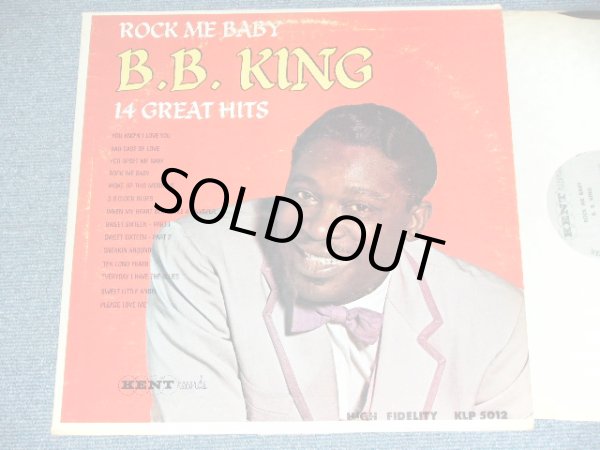 画像1:  B.B. KING - ROCK ME BABY: 14 GREAT HITS / 1960's?? US AMERICA ORIGINAL Used LP  