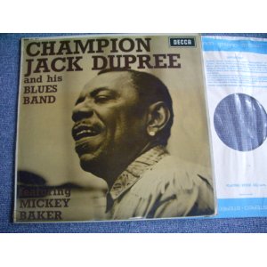 画像: CHAMPION JACK DUPREE - CHAMPION JACK DUPREE ANF HIS BLUES BAND / 1967 UK ORIGINAL STEREO LP  