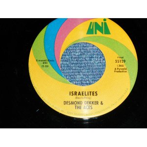 画像: ESMOND DEKKER & THE ACES - ISRSELITES / 1969 US ORIGINAL Used 7" Single  