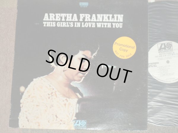 画像1: ARETHA FRANKLIN ( With DUANE ALLMAN ) - THIS GIRL'S IN LOVE WITH YOU / 1970 US ORIGINAL White Label PROMO Used LP 