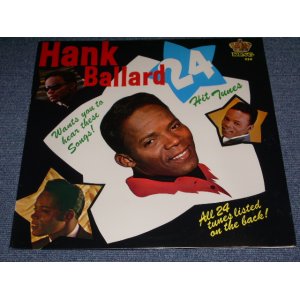 画像: HANK BALLARD & THE MIDNIGHTERS - 24 HIT TUNES / 1990'S  MONO US REISSUE LP  