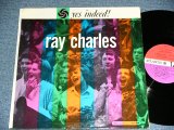 画像: RAY CHARLES - YES INDEED! ( Ex/Ex++ ) / 1960 US ORIGINAL 2nd Press ? "RED & PLUM With WHITE FUN on RIGHT SIDE "Label MONO Used LP 