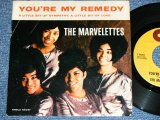 画像: THE MARVELETTES - YOU'RE MY REMEDY / 1964 US ORIGINAL 45rpm 7"Single With PICTURE SLEEVE  