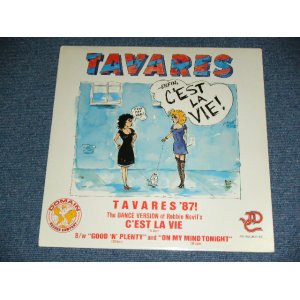 画像: TAVARES - C'ESTLA VIE / 1987 US AMERICA ORIGINAL Brand New SEALED 12" Single  