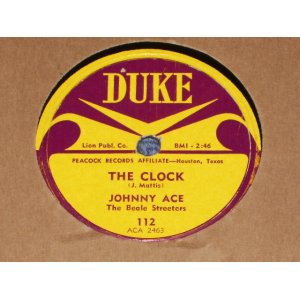 画像: JOHNNY ACE - THE CLOCK / US ORIGINAL 78rpm SP 