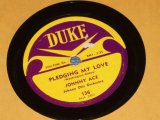 画像: JOHNNY ACE With JOHNNY OTIS SHOW - PLEDGING MY LOVE / US ORIGINAL 78rpm SP 