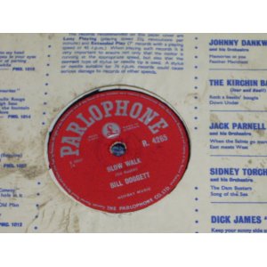 画像:  BILL DOGGETT - SLOW WALK / 1957 UK ORIGINAL 78rpm SP  