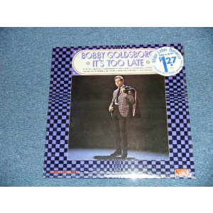 画像: BOBBY GOLDSBORO - IT'S TOO LATE  / 1966 US AMERICA ORIGINAL "Brand New SEALED" MONO  LP