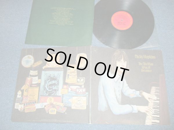 画像1: NICKY HOPKIN - THE TIN MAN WAS DREAMER  (Ex+++/MINT-) / 1973 US AMERICA ORIGINAL Used LP 