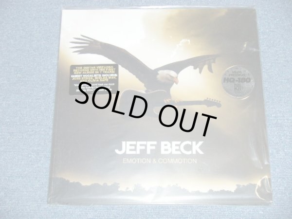 画像1: JEFF BECK - EMOTION & COMMOTION / 2010 US AMERICA ORIGINAL"180 gram Heavy Weight" "Brand New SEALED"   LP