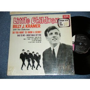 画像:  BILLY J.KRAMER with THE DAKOTAS -  LITTLE CHILDREN    ( Ex+++/Ex+++ Looks:Ex++) / 1964 US ORIGINAL 2nd Press "BLACK&PINK" Label MONO Used LP 