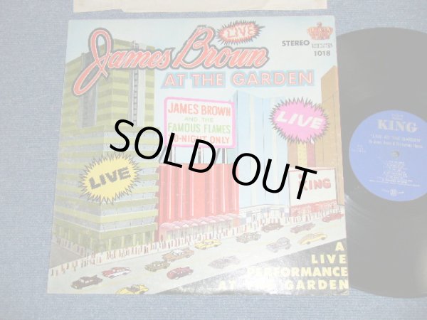 画像1: JAMES BROWN - LIVE AT THE GARDEN (Ex+/Ex++ ) / 1967 US ORIGINAL "BLUE Label" STEREO Used LP 