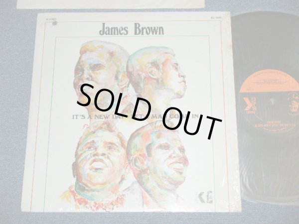 画像1: JAMES BROWN - IT'S A NEW DAY,MET A MAN COME IN (Ex+/Ex+++ ) / 1970 US ORIGINAL "ORANGE Label"  Used LP 