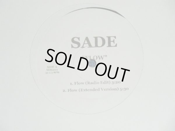 画像1: SADE - FLOW / 　 "BRAND NEW"  12" 