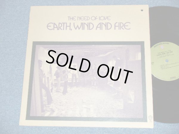 画像1: EARTH WIND and FIRE - THE NEED OF LOVE ( Ex++/Ex++) / 1971 US AMERICA ORIGINAL "GREEN with WB logo on TOP" Label "PROMO HOLE" Used LP 