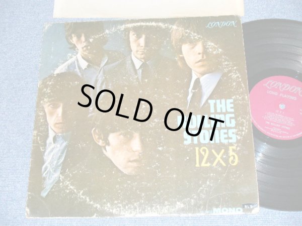 画像1: THE ROLLING STONES - 12 x 5 ( Unboxed  LONDON on TOP Label  : Matrix Number : A) 1A/B) 1A : VG/Ex- Looks:VG++) / 1964 US ORIGINAL MAROON Label  MONO Used LP  
