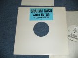 画像: GRAHAM NASH (HOLLIES,C.S.N.&Y.) - SOLO IN '86 (A CONVERSATION) : PROMO ONLY "RADIO SHOW INTERVIEW" with QUE SHEET ( PROMO ONLY LP )  / 1986 US AMERICA "PROMO ONLY" Used LP 