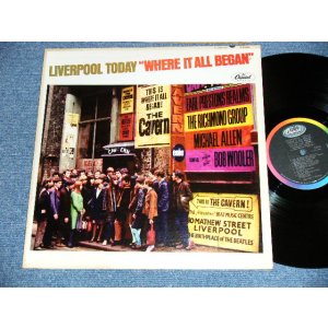 画像: v.a. (EARL PRESTON'S REALMS,MICHAEL ALLEN,The RICHMOND GROUP )  -   LIVERPOOL TODAY "WHERE IT ALL BEGAN" (Ex+/Ex+++) / 1965 US AMERICA ORIGINAL MONO  Used LP 