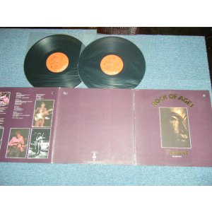 画像: THE BAND - ROCK OF AGES ( Ex+++/MINT- ) / 1972 US AMERICA "PROMO BB HOLE" 2nd Press "ORANGE / RED CAPITOL LOGO on BOTTOM  LABEL" Used 2-LP's 