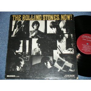 画像: ROLLING STONES - THE ROLLING STONES,NOW !( Matrix Number : HAND WRITING STYLE  A)  ARL-6691 -1D △7763/ B)  ARL-6692 -1B   △7763X )(Ex+/Ex+)    / 1964 US AMERICA ORIGINAL "MAROON LABEL with UNBOXED LONDON Label" MONO Used LP 