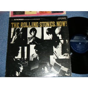 画像: ROLLING STONES - THE ROLLING STONES,NOW !( Matrix Number : A)  ZAL-6691 -4 △7764/ B)  ZAL-6692 -4   △7764x )(Ex++/Ex++ )    / 1969 Version?  US AMERICA ORIGINAL "DARK BLUE LABEL with  BOXED LONDON Label" STEREO  Used LP 