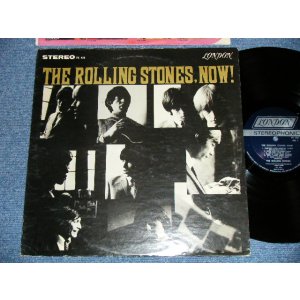 画像: ROLLING STONES - THE ROLLING STONES,NOW !( Matrix Number : A)  ZAL-6691 -4 △7764/ B)  ZAL-6692 -4   △7764x )(Ex++/MINT- )  / 1969 Version?  US AMERICA ORIGINAL "DARK BLUE LABEL with  BOXED LONDON Label" STEREO  Used LP 