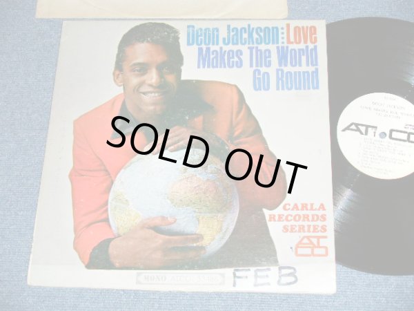 画像1: DEON JACKSON - LOVE MAKES THE WORLD GO ROUND ( Ex-,VG++/Ex+++,Ex-)  / 1966 US AMERICA ORIGINAL "WHITE LABEL PROMO" MONO Used LP 