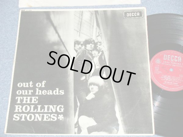 画像1: ROLLING STONES - OUT OF OUR HEADS ( Ex,VG+++/Ex) (Matrix# A) ARL,6973-9B / B) ARL,6974-11A  )  / 1965 UK ENGLAND "UnBoxed 'DECCA' Label"  MONO Used LP