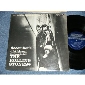 画像: ROLLING STONES -  DECEMBER'S CHILDREN  ( Ex++/Ex+++ Looks:Ex+) (Matrix# A) ZAL-7031-4 △8579  / B) ZAL-7032-4 △8579-x )  / 1966 VERSION? US AMERICA  "DARK BLUE with Boxed 'LONDON' Label"  STEREO Used LP