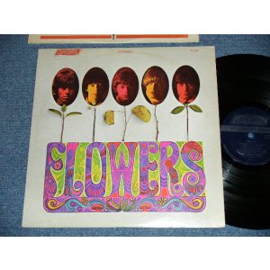 画像: ROLLING STONES -  FLOWERS ( Ex++/Ex+++ Looks:MINT- ) (Matrix# A) ZAL 7752-1M BellSound MR  △10723      B) ZAL 7753-1L BellSound MR  △10723-X )  / 1967   US AMERICA  ORIGINAL "DARK BLUE  with Boxed 'LONDON' Label" "ADDRESS CREDIT at Bottom Label"  STEREO   Used LP