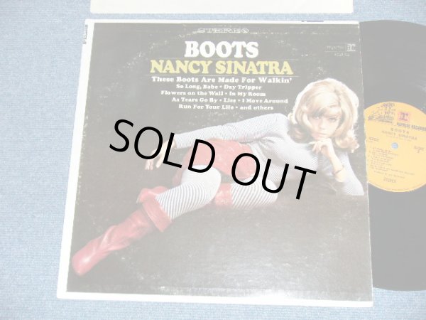画像1: NANCY SINATRA - BOOTS (Ex-/Ex+++ Looks: Ex++) / 1969? Version US AMERICA 3rd Press "BROWN Label" STEREO  Used LP 