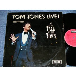 画像: TOM JONES - AT THE TALK OF THE TOWN  ( Ex++/Ex+++ Looks:Ex ) / 1970's WEST GERMANY GERMAN "RED Label With Boxed DECCA" Used LP 