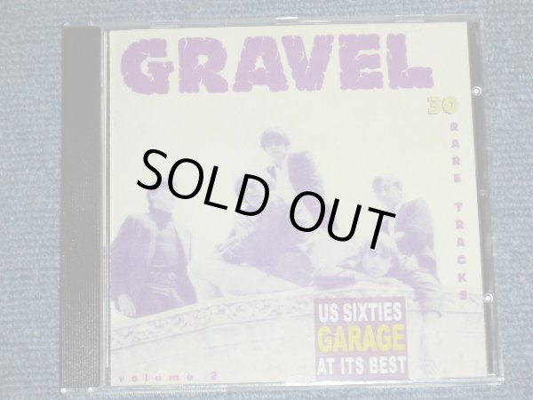 画像1: va OMNIBUS  - GRAVEL VOL.2 : US SIXTIES GARAGE AT ITS BEST : 30 RARE TRACKS  1964-1969  (MINT-/MINT) /   Used CD 