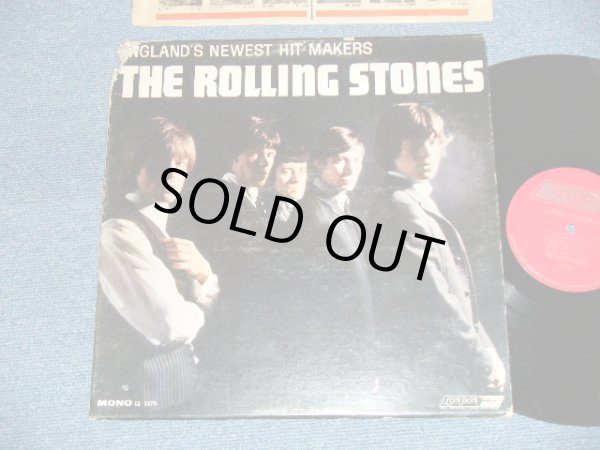 画像1: ROLLING STONES - ENGLAND'S NEWEST HIT MAKERS  ( Matrix Number   A:ARL-6291-1A LL3375A / B: ARL-6292 -1A LL3375B )( VG+++/Ex++ Looks:Ex+) / 1966 Release Version?  US AMERICA ORIGINAL "RED Label with BOXED LONDON"  mono LP 